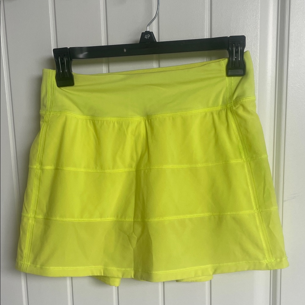 Lululemon Athletica Neon Yellow skort 2